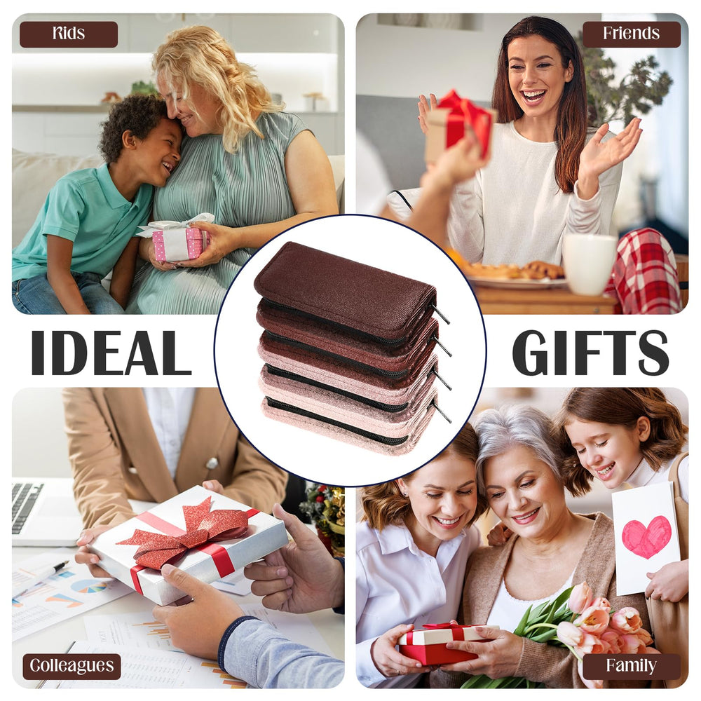 Coume Brown Series set supports home and travel use with organized storage.