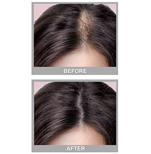 Cover Your Gray Fill In Powder four-shades swatch shows natural match