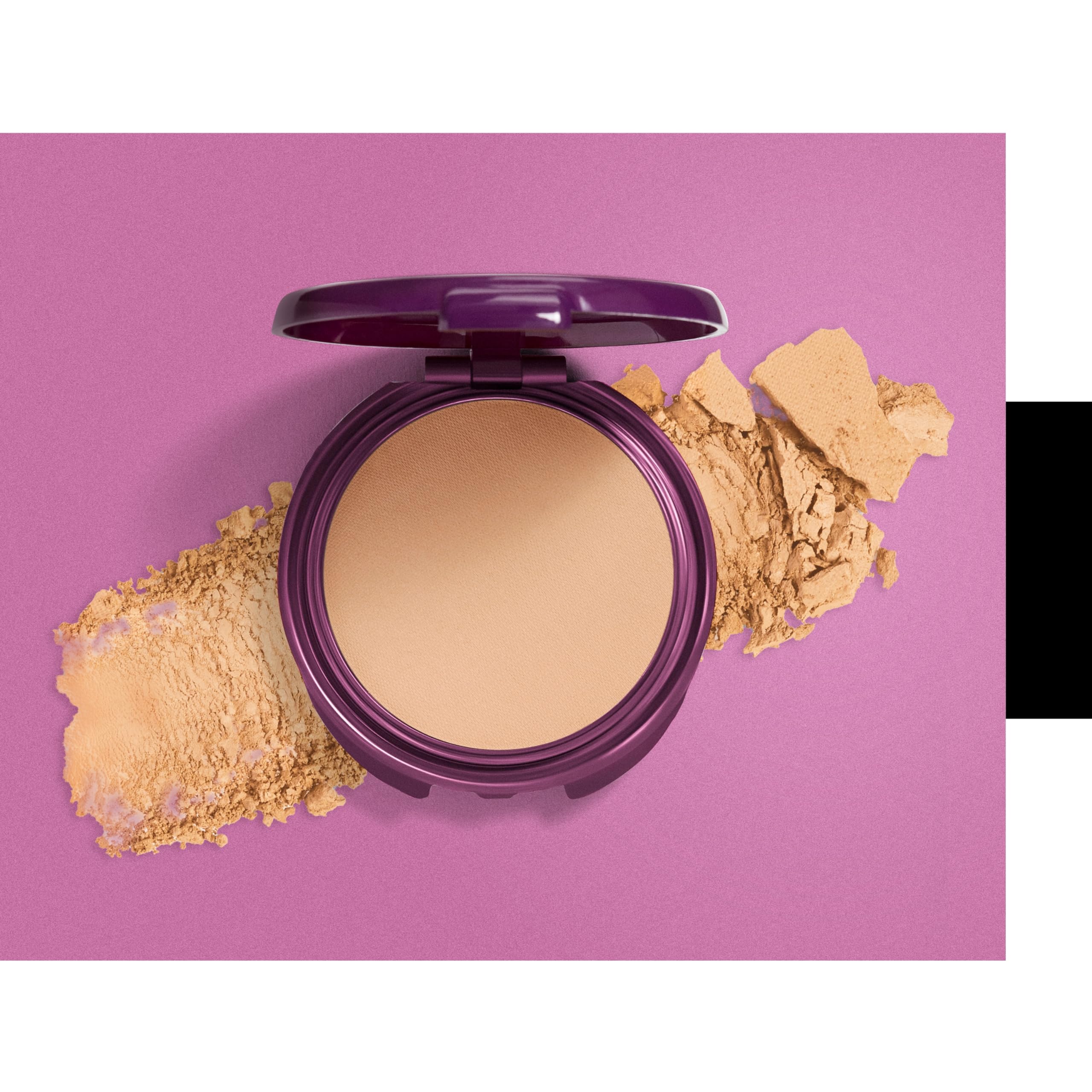 CoverGirl Advanced Radiance pressed powder Natural highlighting pigments for a luminous finish.