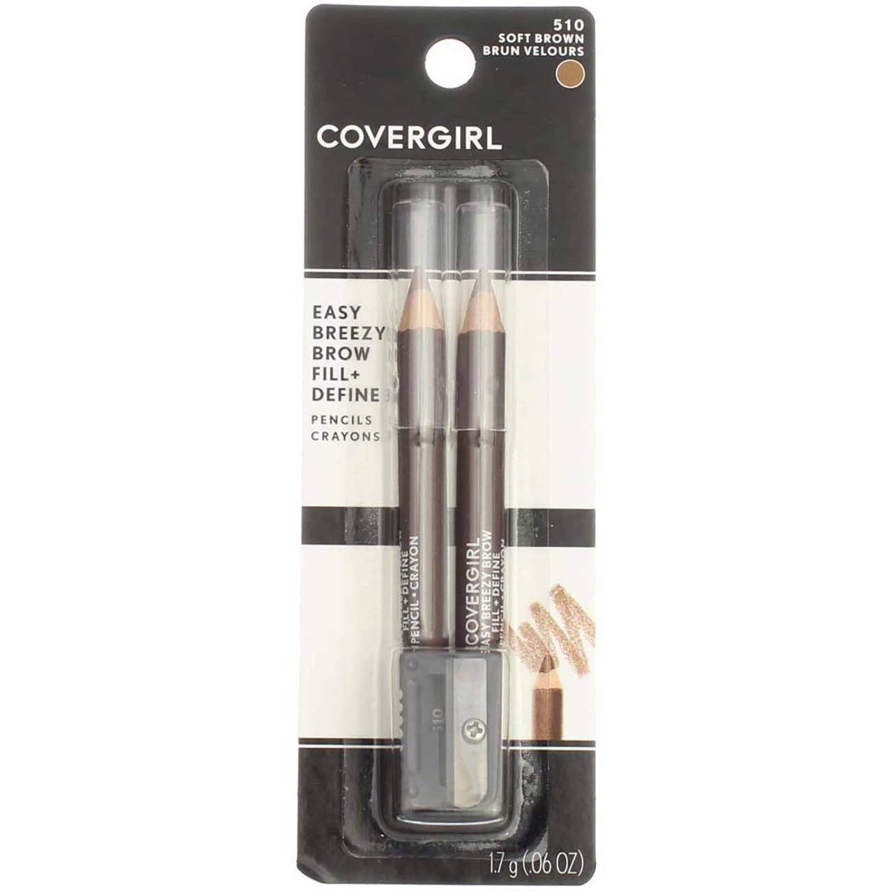 CoverGirl Brow & Eye Makers Brow Shaper for precise, natural-looking brows daily.