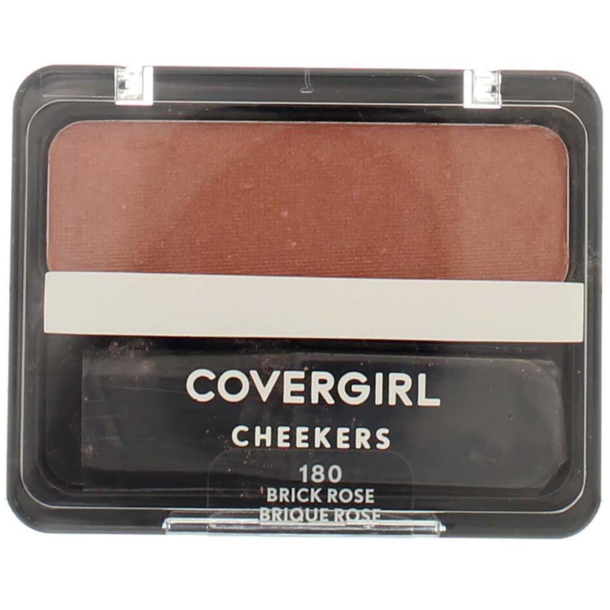CoverGirl Cheekers Brick Rose compact delivers natural color with long-lasting finish.