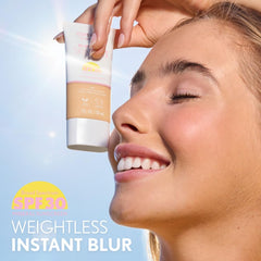 COVERGIRL Clean Fresh Blurring Skin Tint shade range image shows versatile color matching