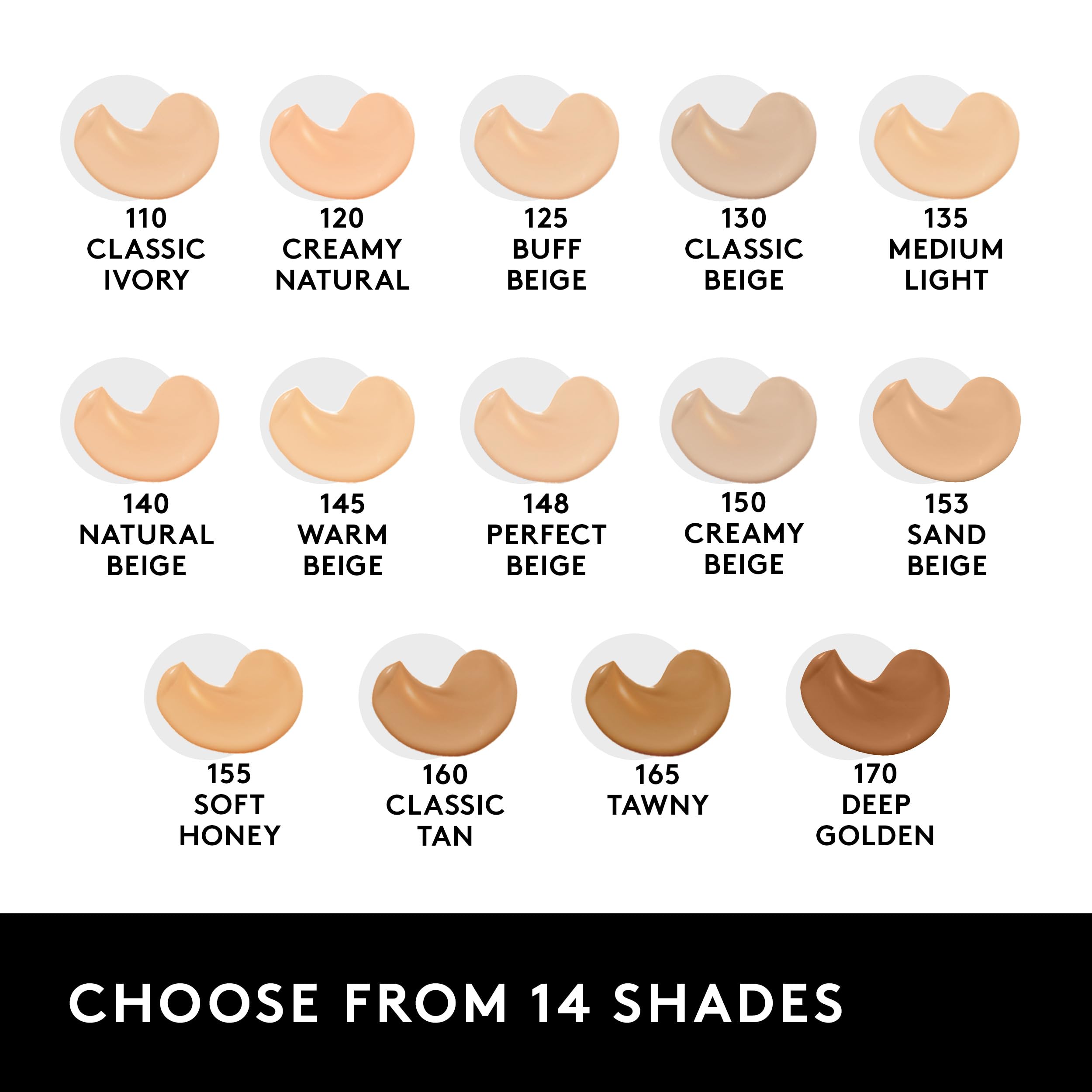 COVERGIRL Clean Liquid Foundation Deep Golden 170 bottle with pump demonstrates water-based formula that lets skin breathe