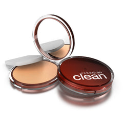 CoverGirl Clean Pressed Powder applying brush shot for even coverage
