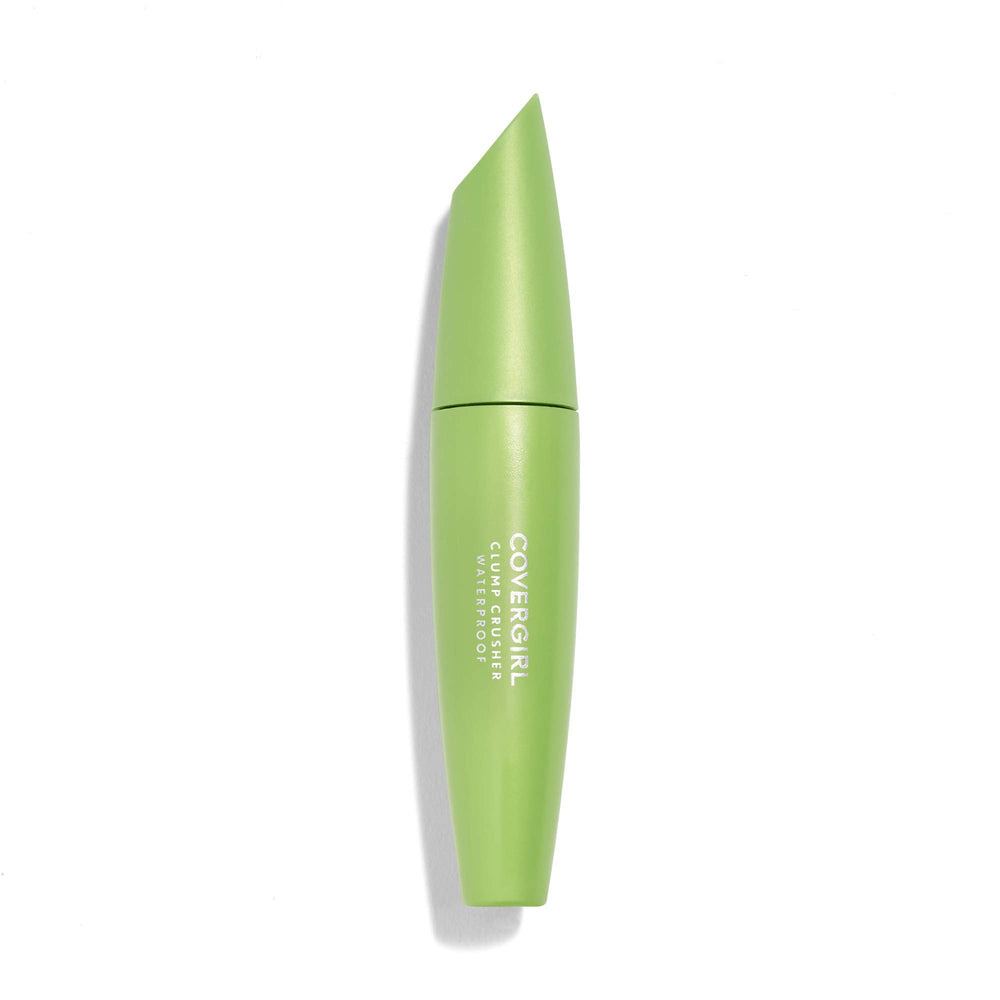 CoverGirl Clump Crusher application on lashes demonstrates seamless coverage.