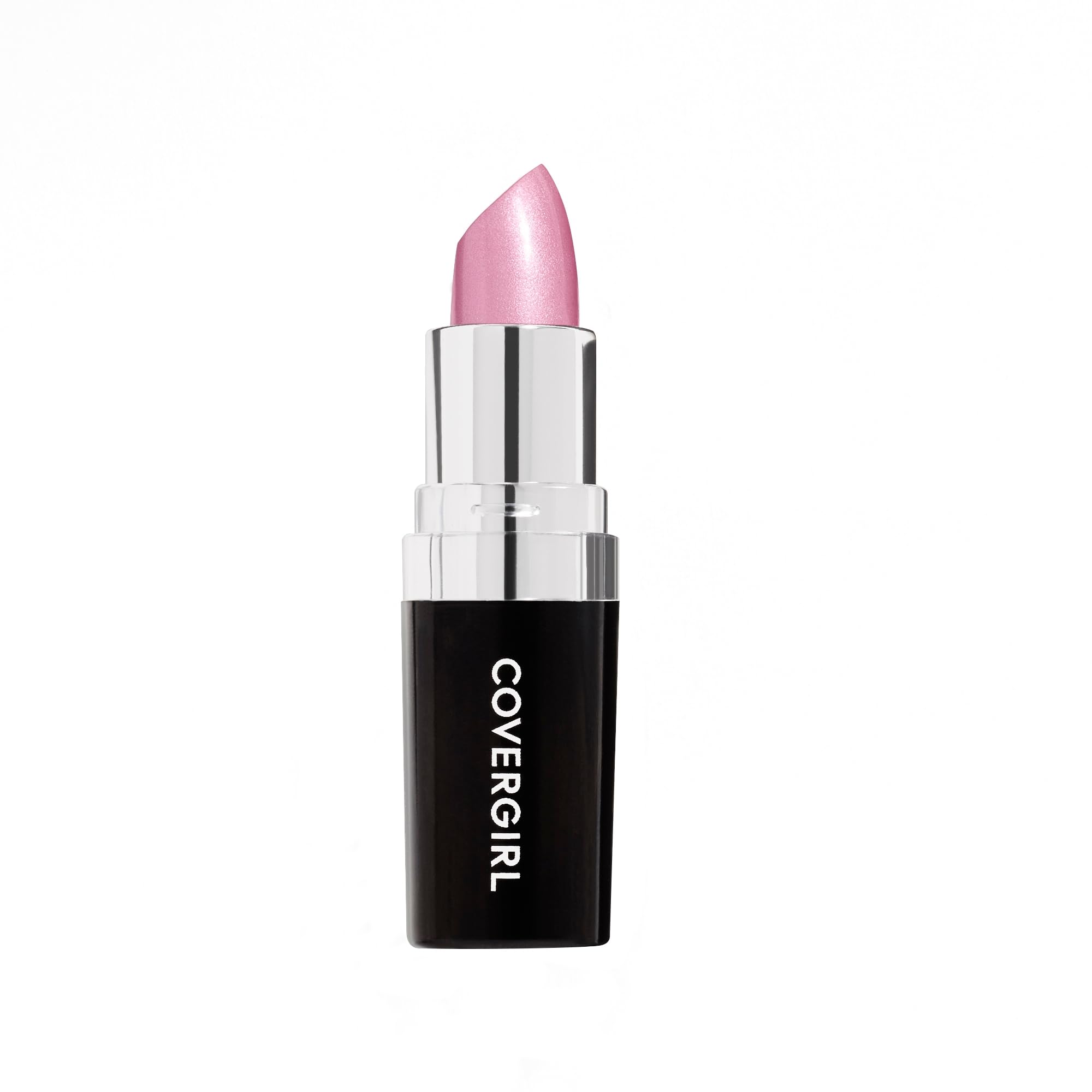 CoverGirl Continuous Color Lipstick Iceblue Pink offers smooth, long-lasting color for daily wear.