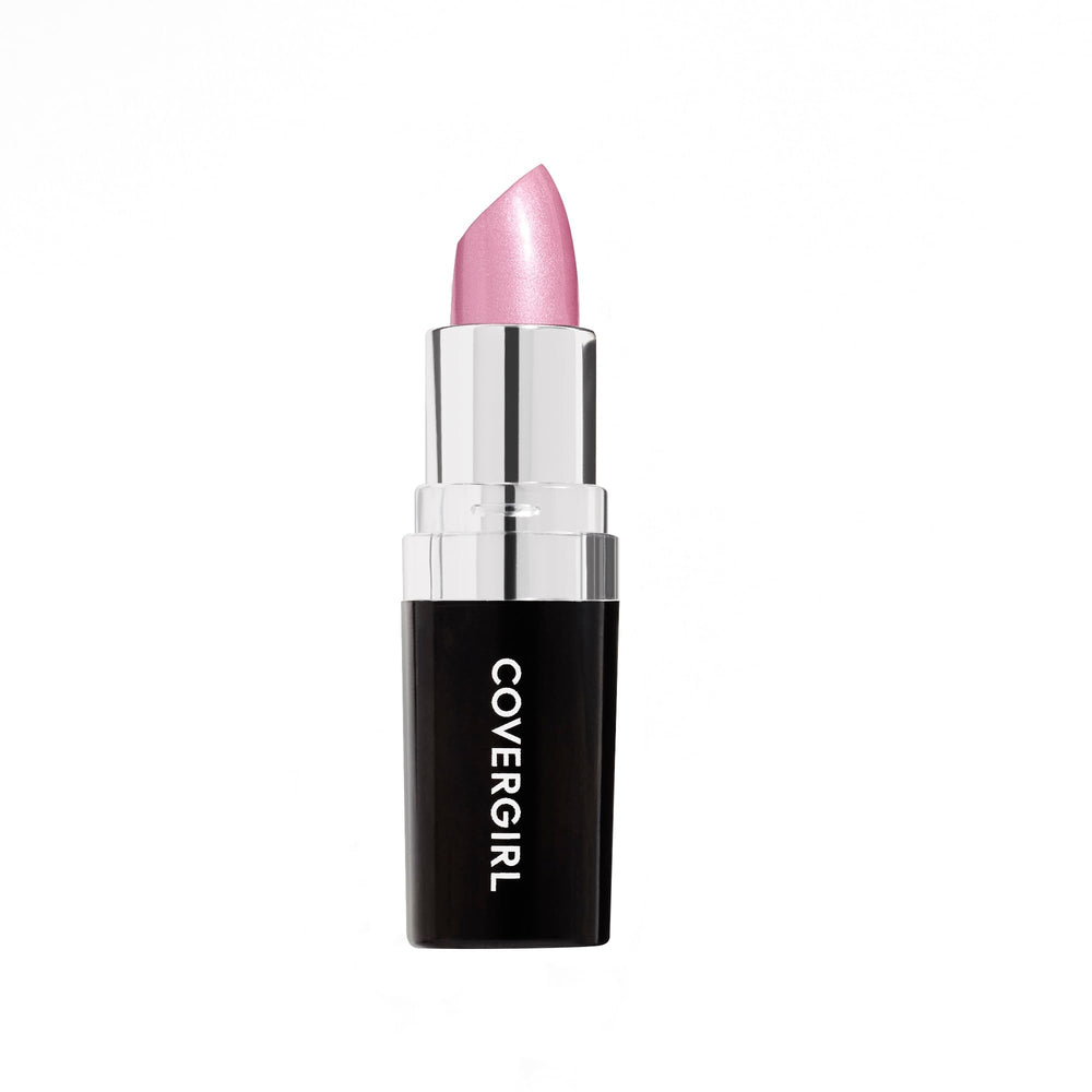 CoverGirl Continuous Color Lipstick Iceblue Pink offers smooth, long-lasting color for daily wear.