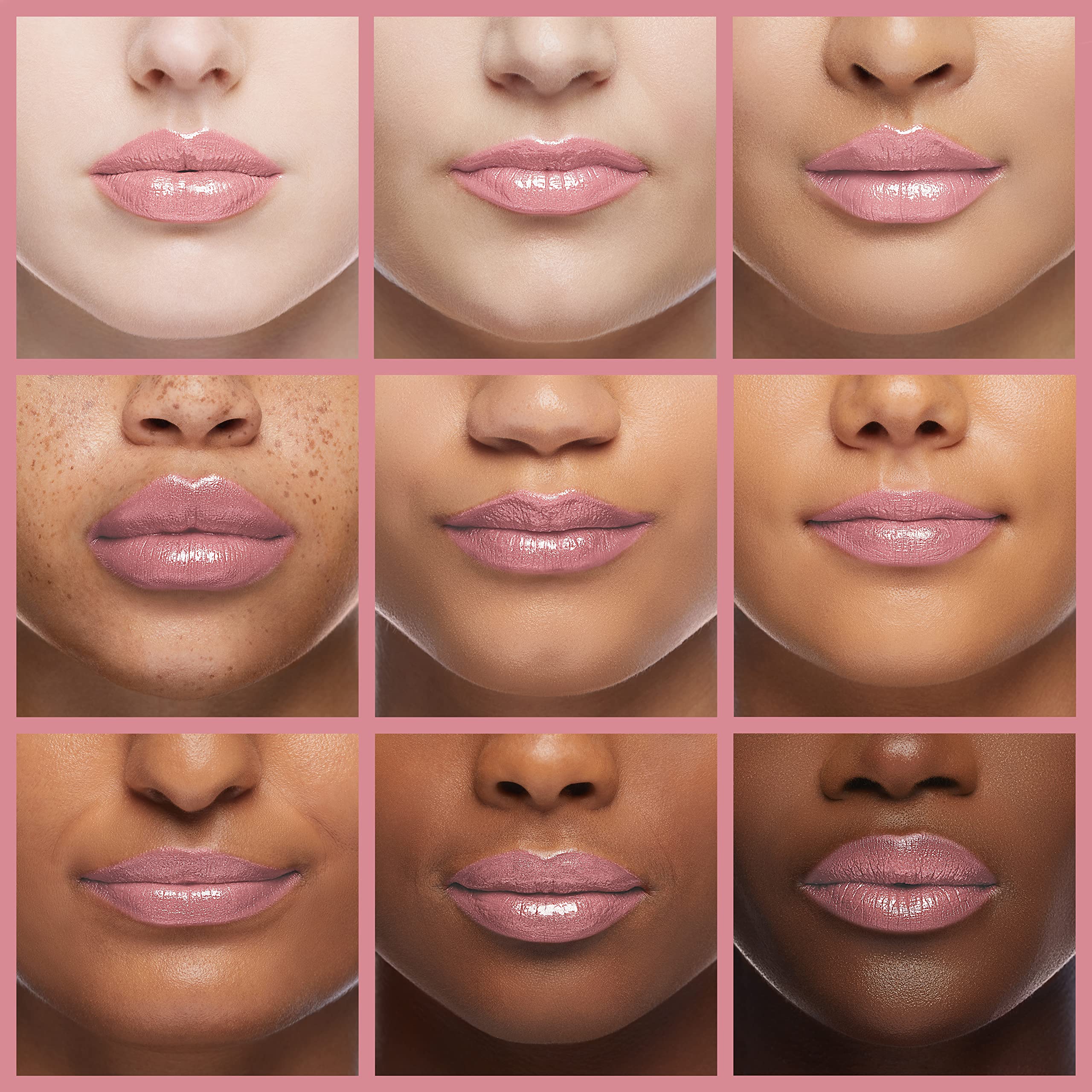 CoverGirl Continuous Color Lipstick packaging closeup emphasizes easy application
