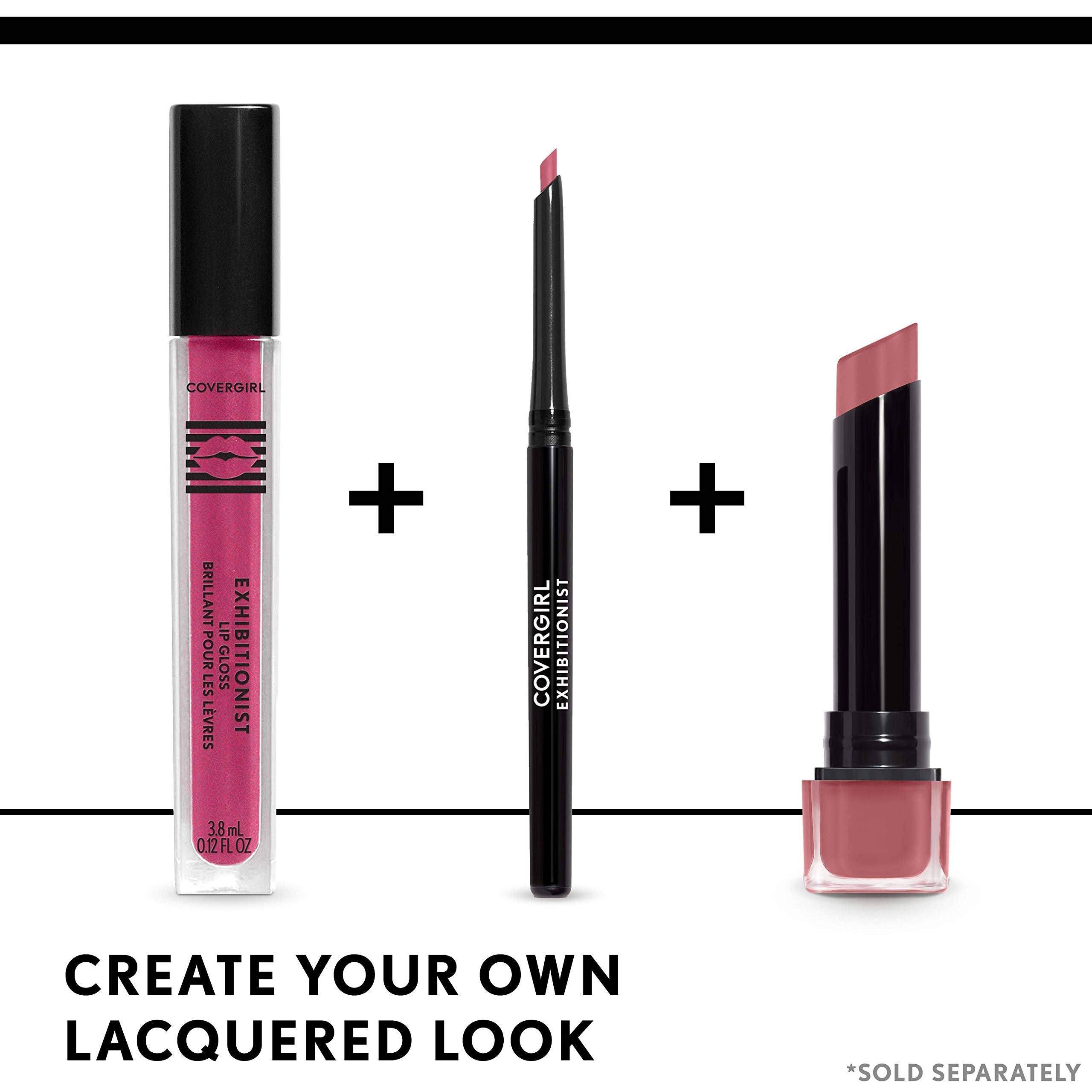 COVERGIRL Exhibitionist cruelty-free packaging signals ethical beauty.