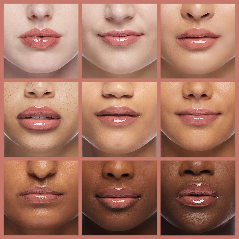 CoverGirl Exhibitionist Lip Gloss Tiger Eye offers layerable shine for versatile looks.
