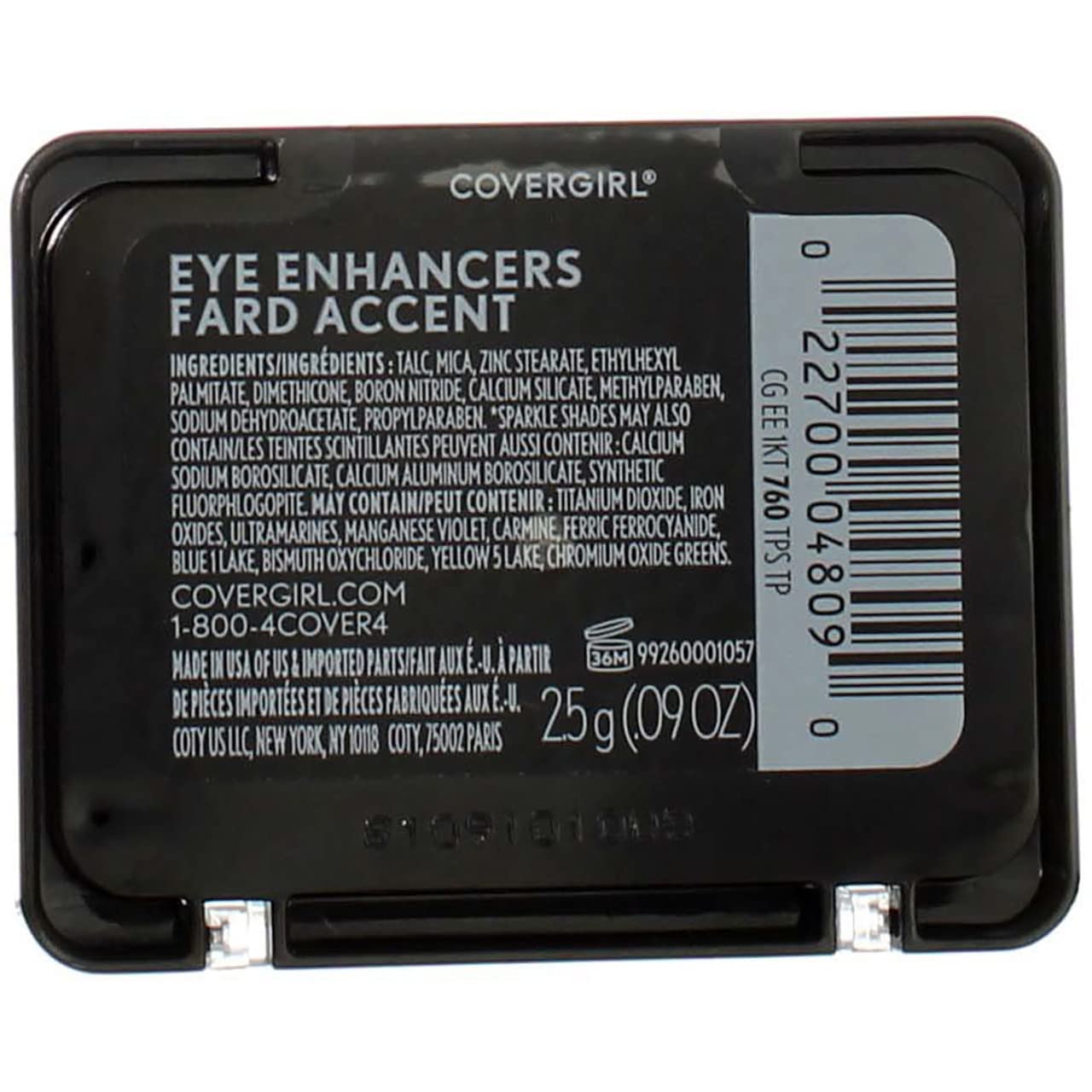 CoverGirl Eye Enhancers Tapestry Taupe application looks demonstrating easy layering.