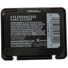 CoverGirl Eye Enhancers Tapestry Taupe application looks demonstrating easy layering.