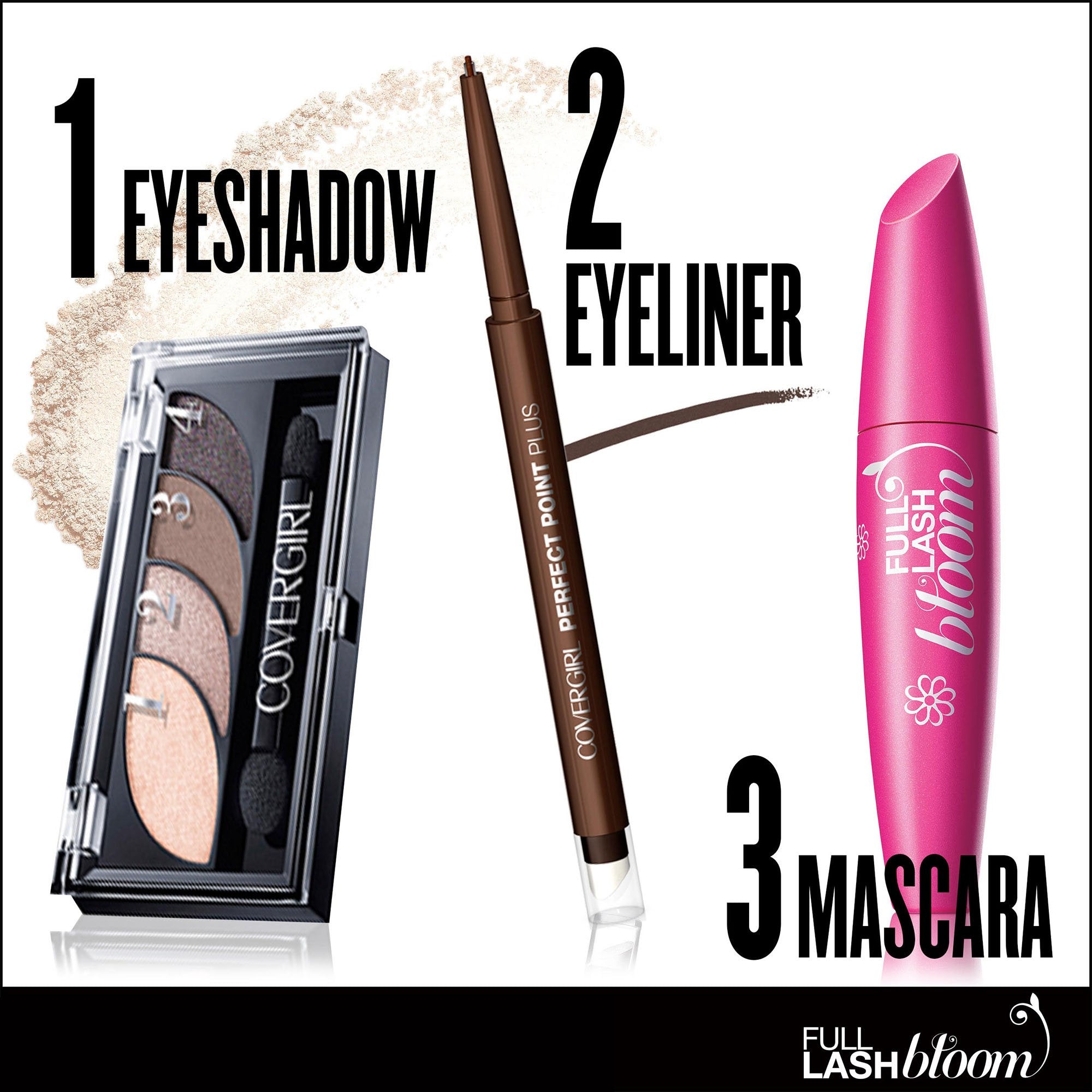 CoverGirl Full Lash Bloom packaging photo with compact tube.