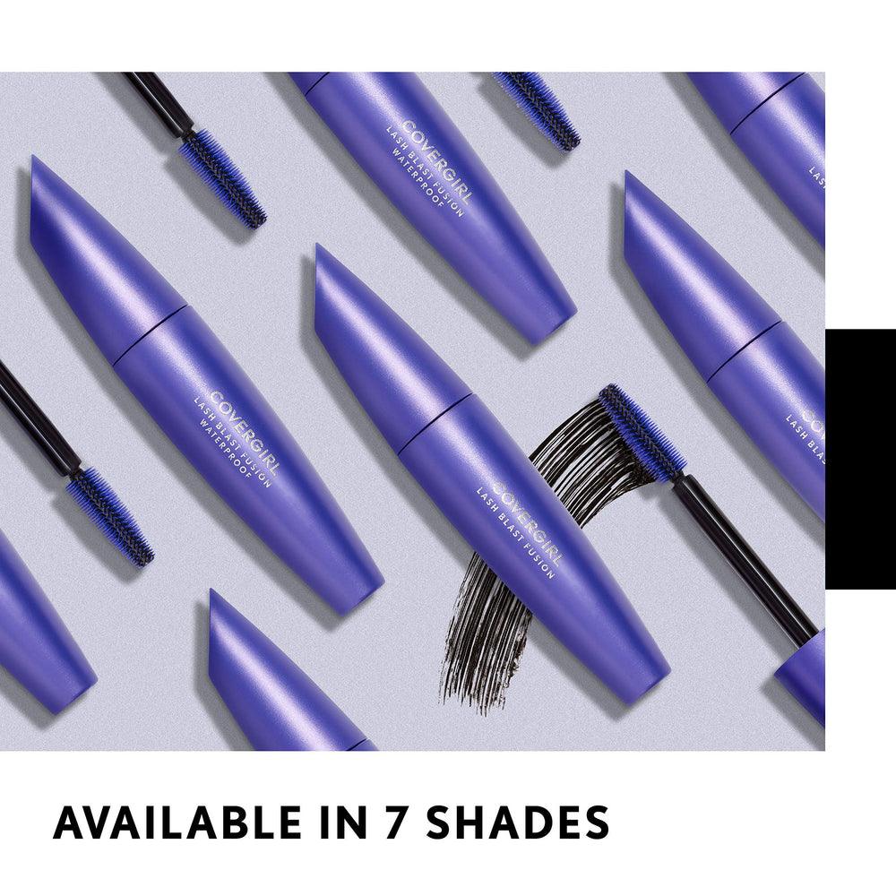 CoverGirl Lash Blast Fusion Mascara tube in very black shade.