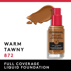 Covergirl Outlast Extreme Wear bottle dispense highlights easy, precise application.