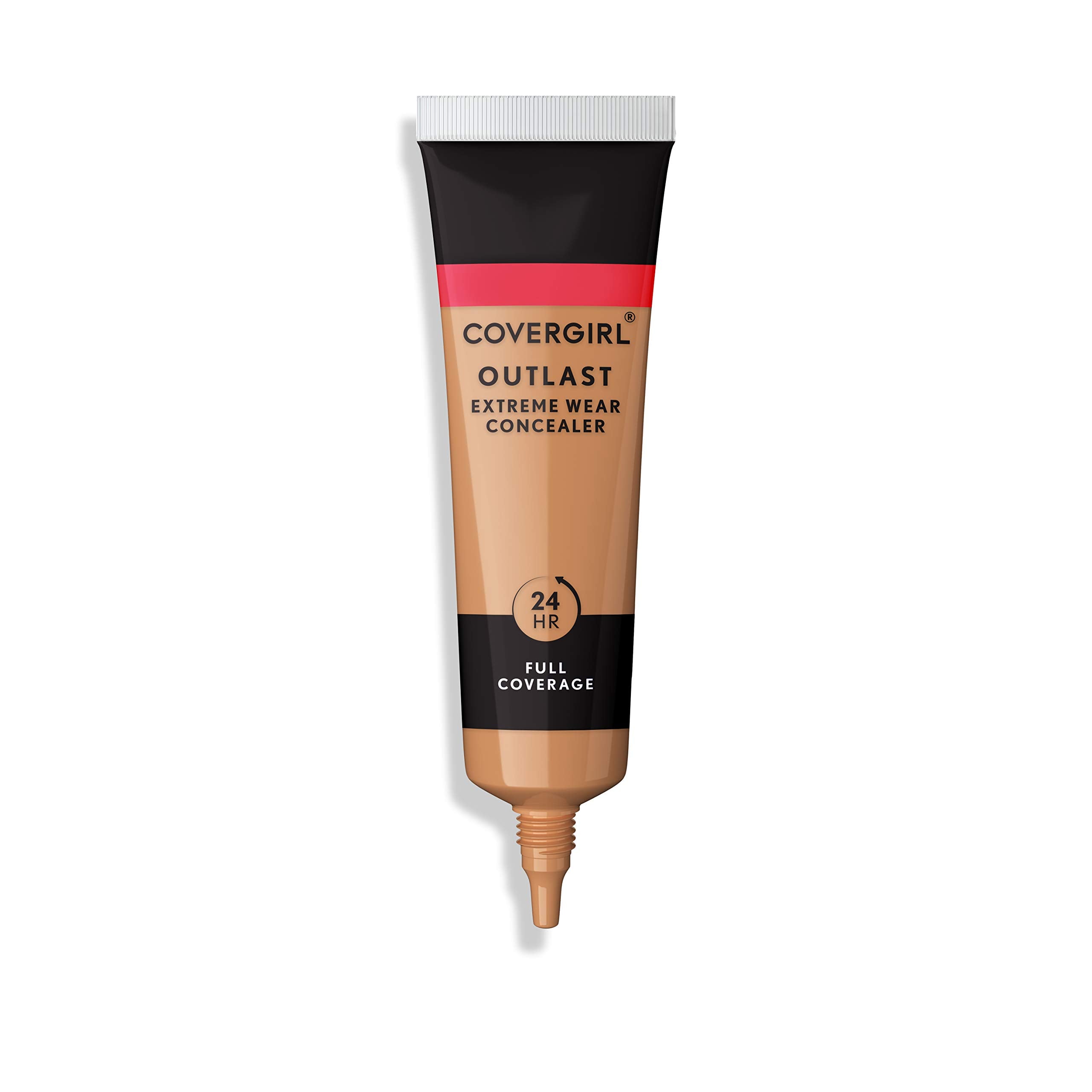 COVERGIRL Outlast Extreme Wear Concealer Golden Tan 857 being applied for flawless coverage
