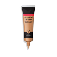 COVERGIRL Outlast Extreme Wear Concealer Golden Tan 857 being applied for flawless coverage