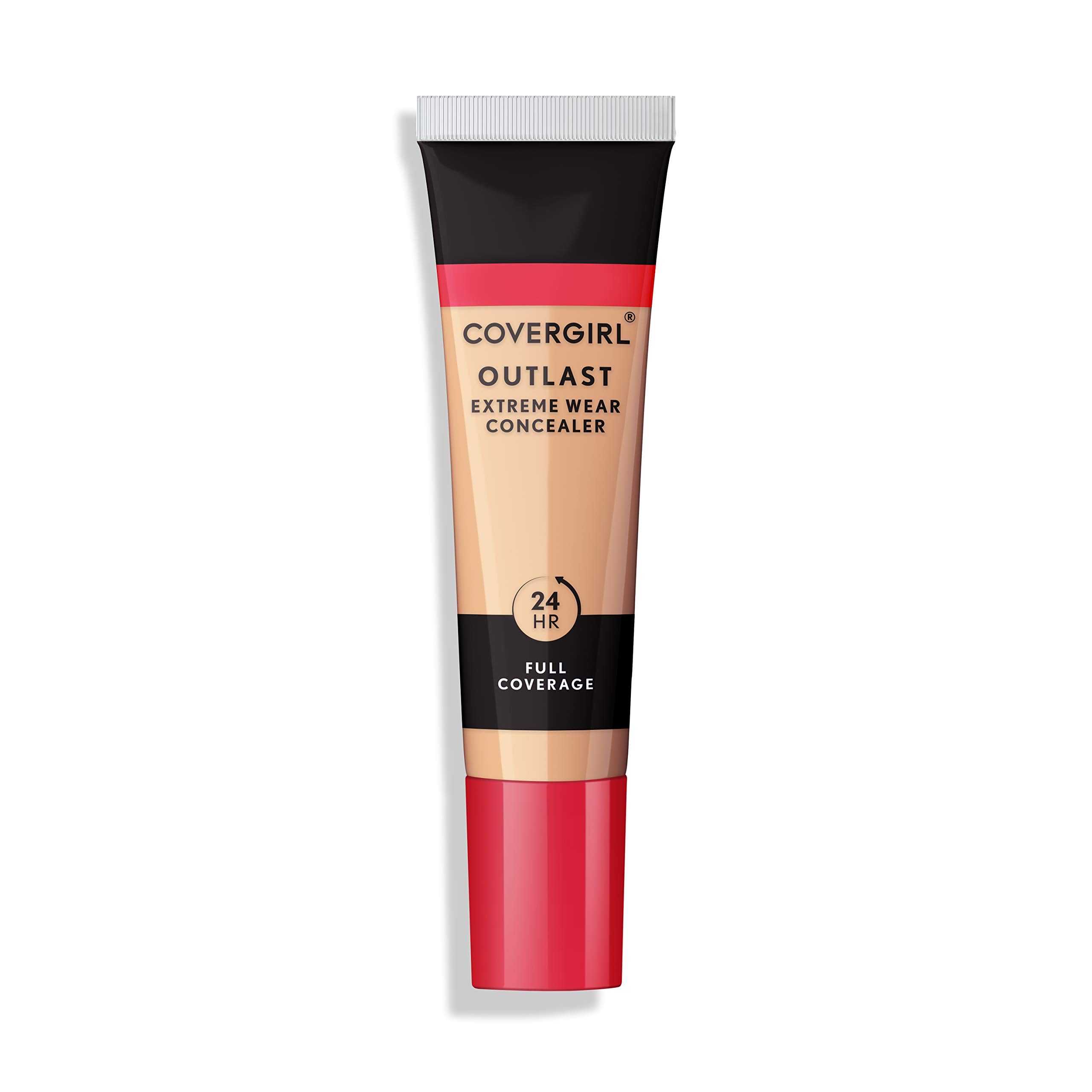 COVERGIRL concealer swatch Ivory 805 shows seamless shade match for brightened under-eye