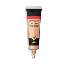 COVERGIRL Outlast Extreme Wear Concealer Ivory 805 tube demonstrates long-lasting full coverage