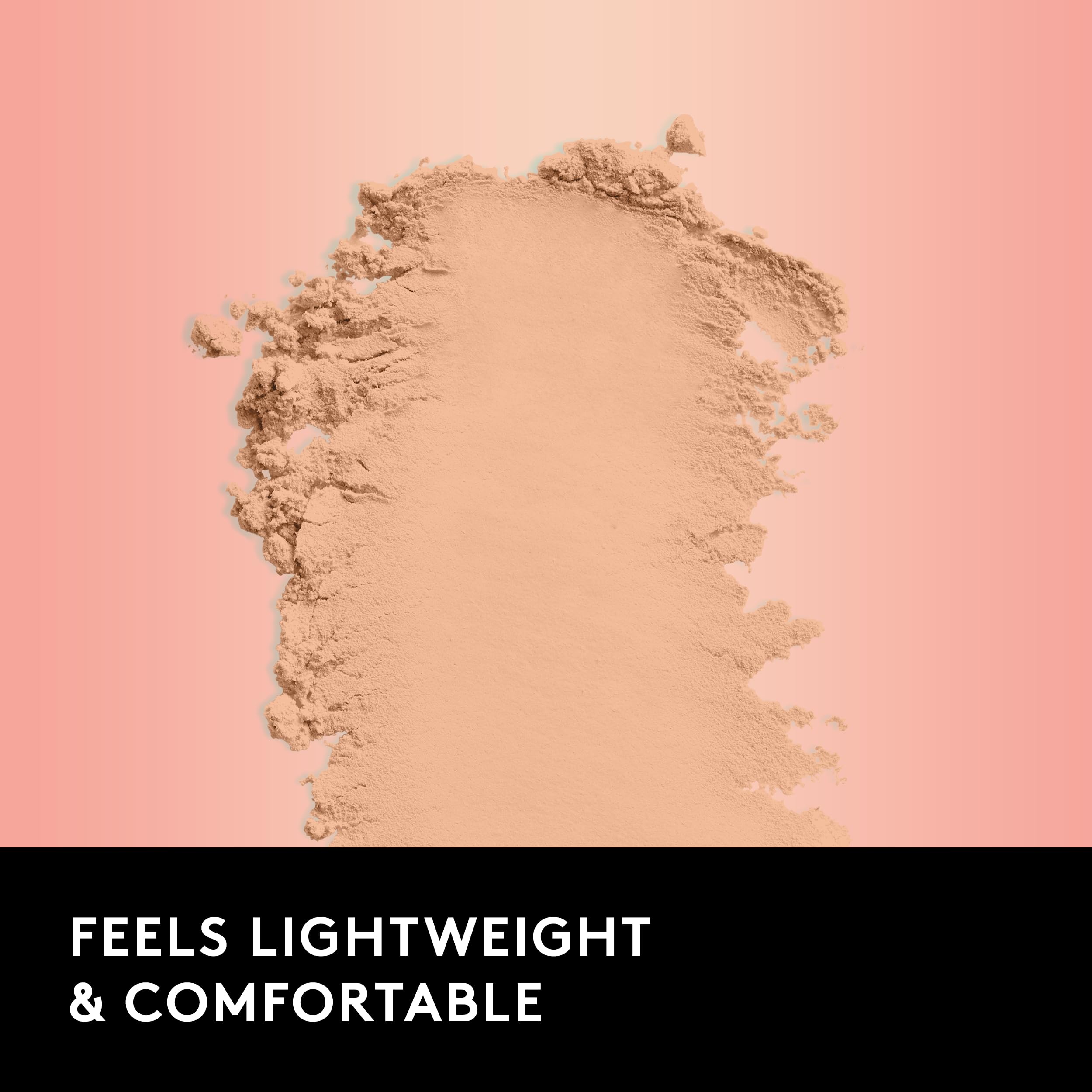 COVERGIRL Outlast Extreme Wear powder being applied for a flawless, shine-free look