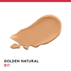 Covergirl Outlast Extreme Wear SPF 18 swatch highlights sun protection and breathable formula.