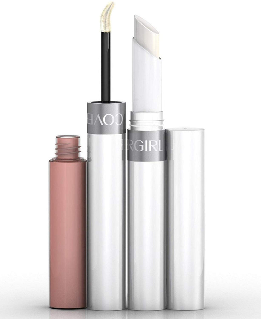 CoverGirl Outlast Lipcolor Forever Fawn (shade 598) bottle with long-lasting neutral beige-pink color