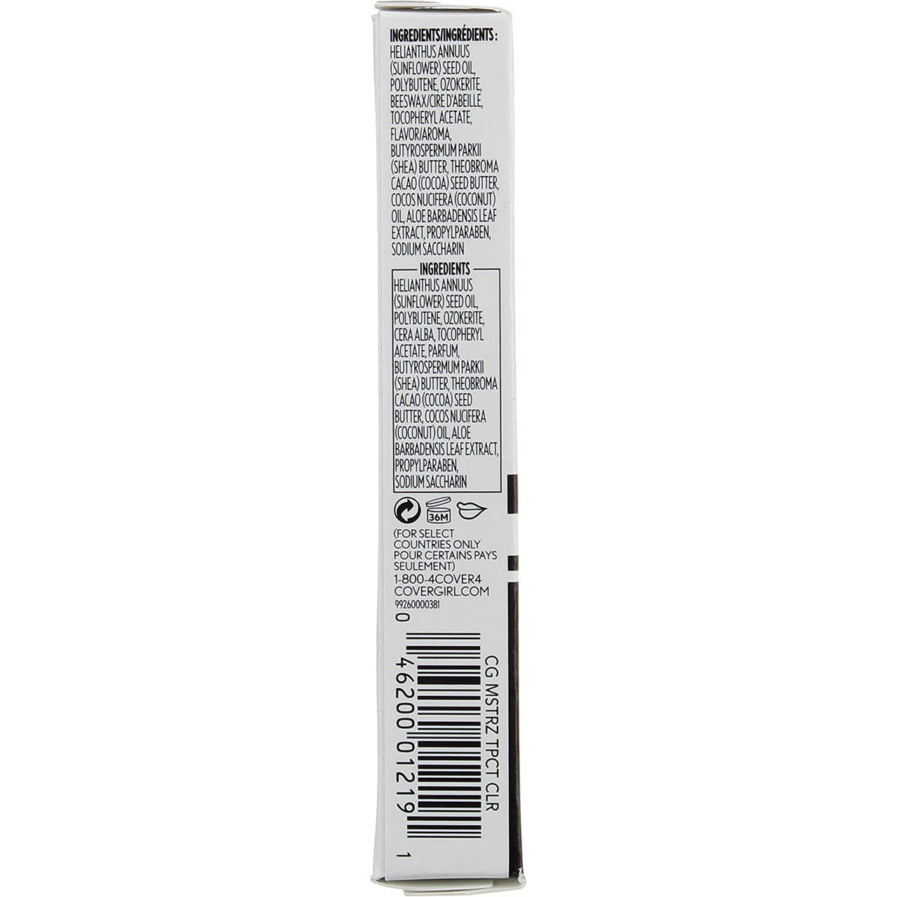 CoverGirl Outlast topcoat clear close-up highlighting smooth texture