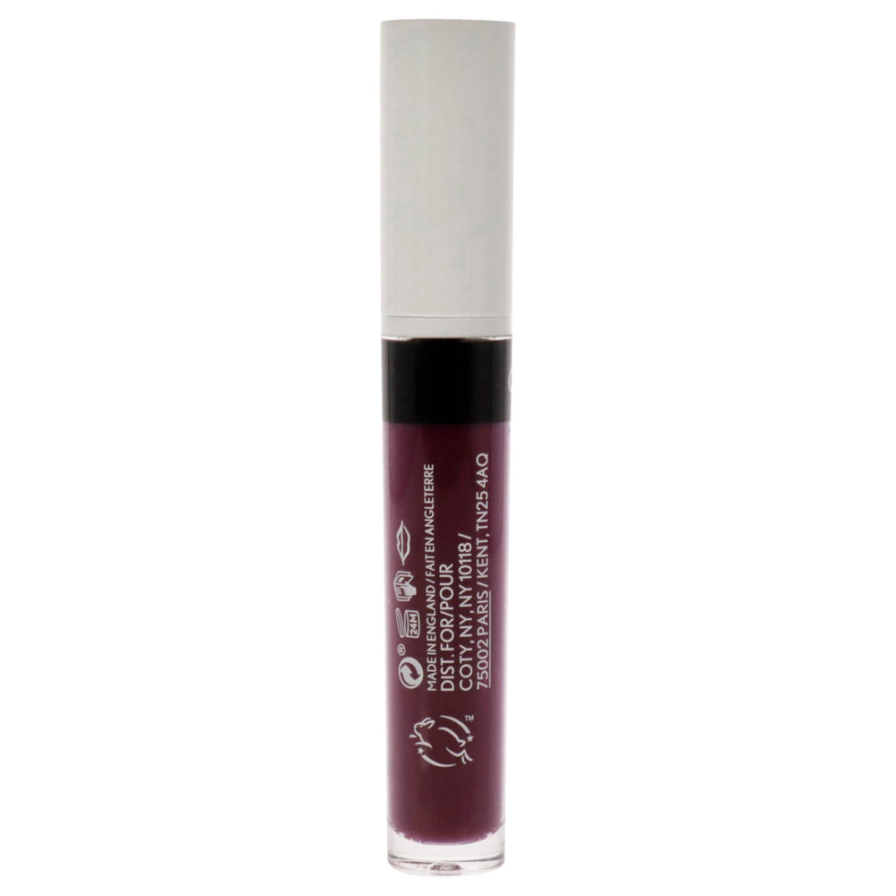 Lip color wand applying Vino You Didn’t for smooth, one-swipe coverage.