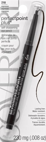 Close-up of CoverGirl Perfect Point Plus Eyeliner Espresso highlighting the tip.