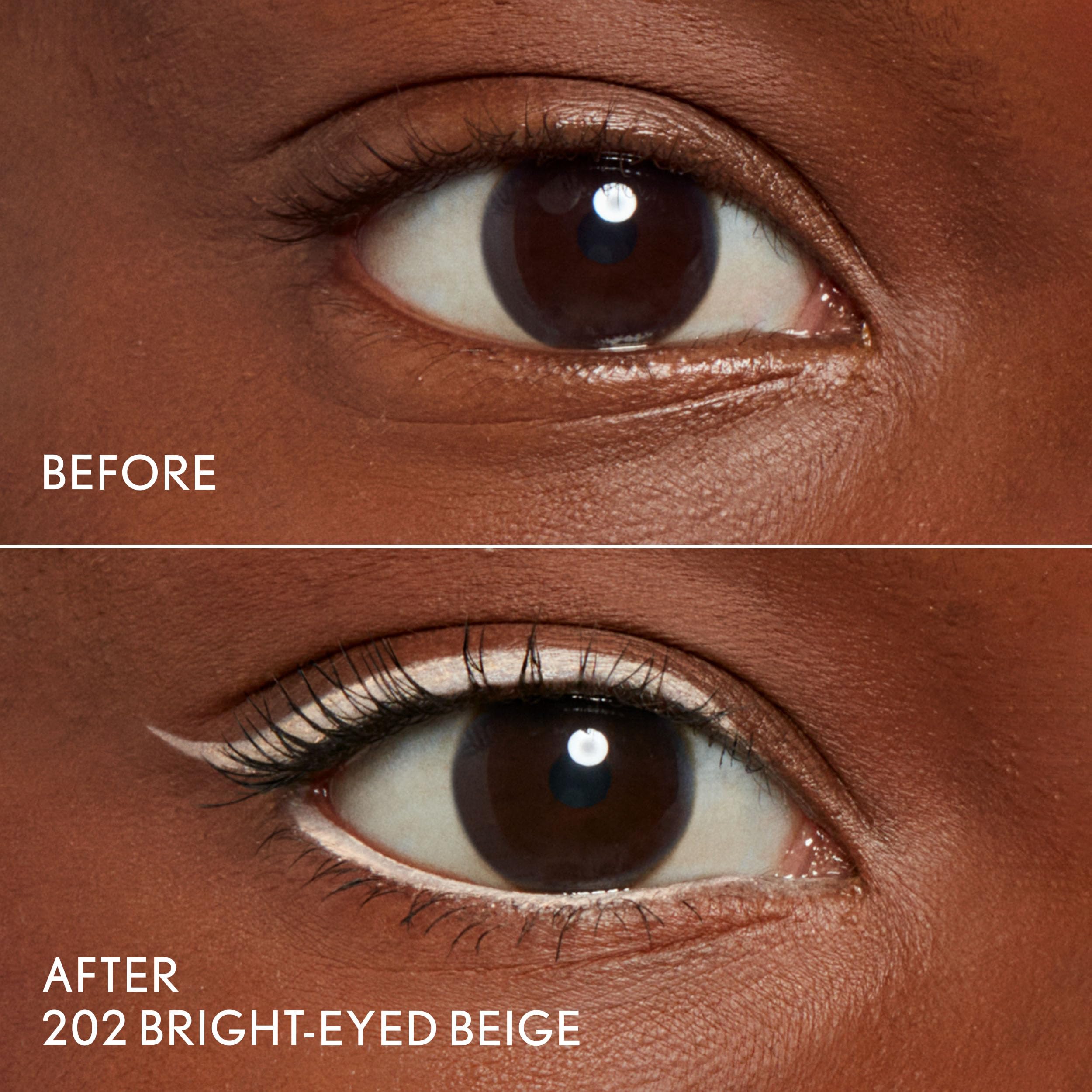 CoverGirl Perfect Point Plus Lashline waterproof swatch shows smudge-resistant color