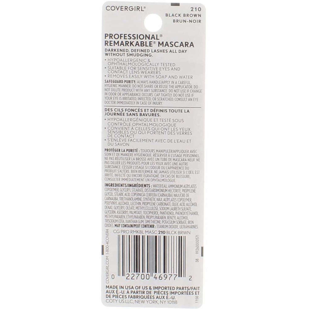 CoverGirl mascara set in a 6-pack arrangement