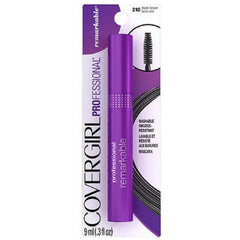CoverGirl Remarkable mascara wand showing all-day definition and easy soap-and-water removal.