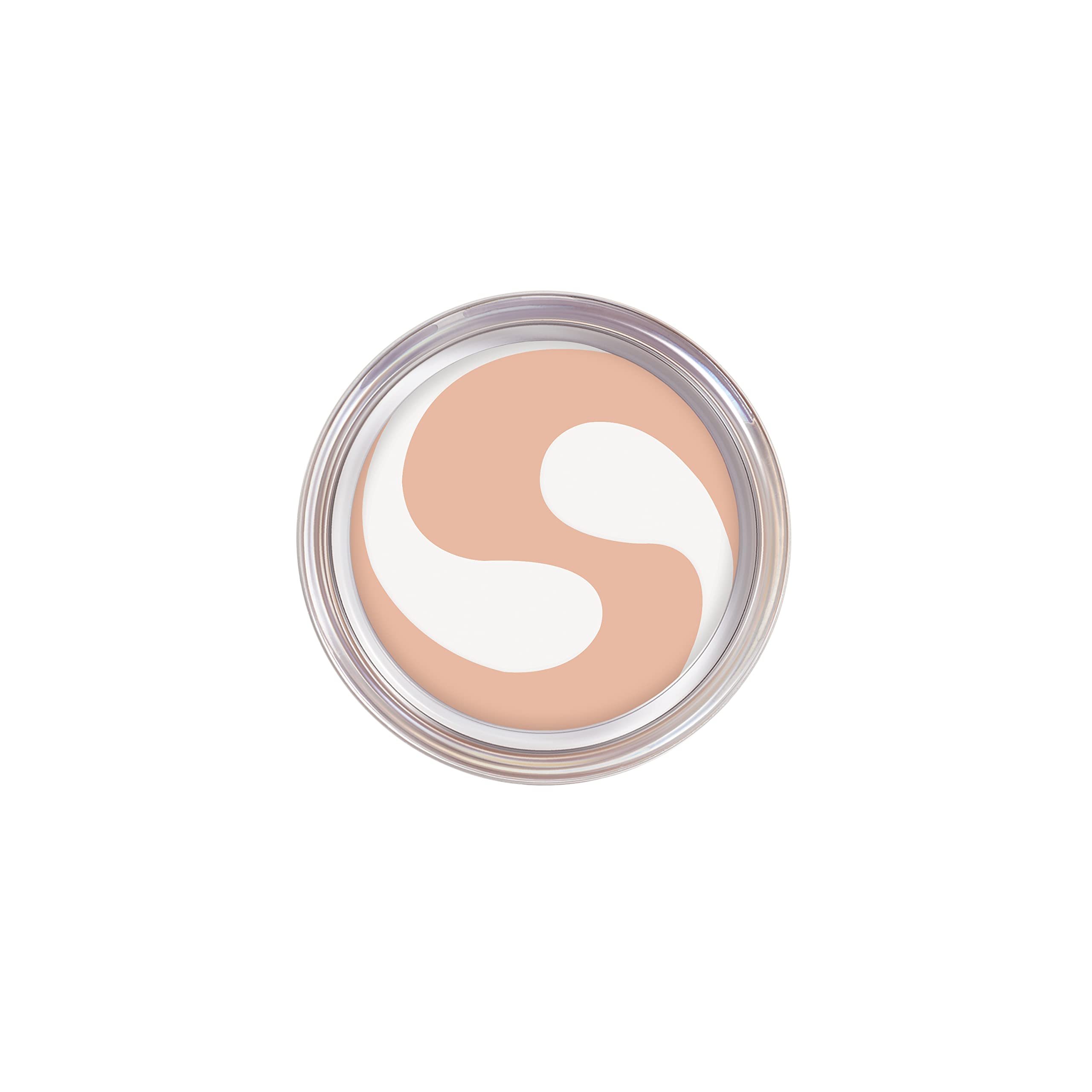 CoverGirl Simply Ageless application swatch highlighting blendable formula for daily wear.