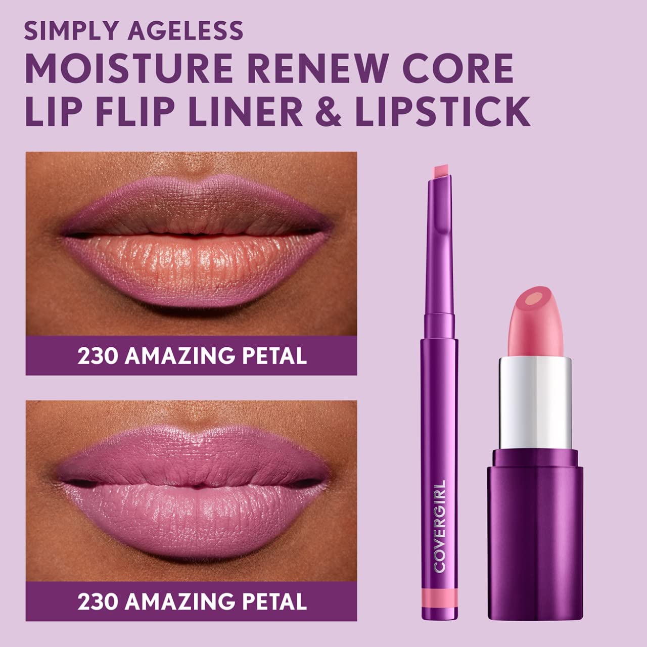 CoverGirl packaging and retractable design featured.