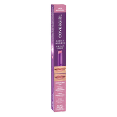 CoverGirl Simply Ageless Lip Flip Liner retractable pen demonstrates sharpening-free convenience.