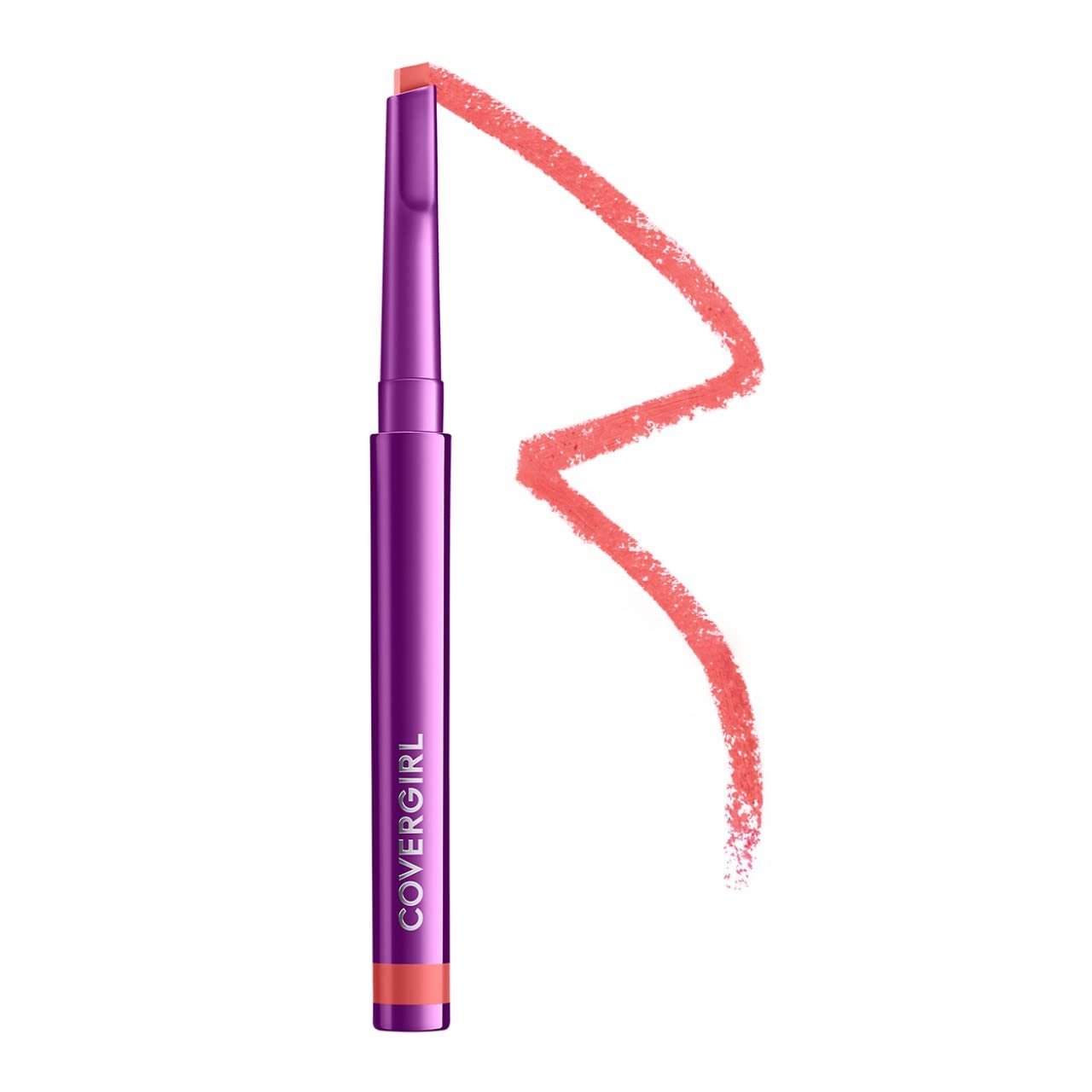 COVERGIRL Simply Ageless Lip Flip Liner angled-tip for precise definition and bold volume.