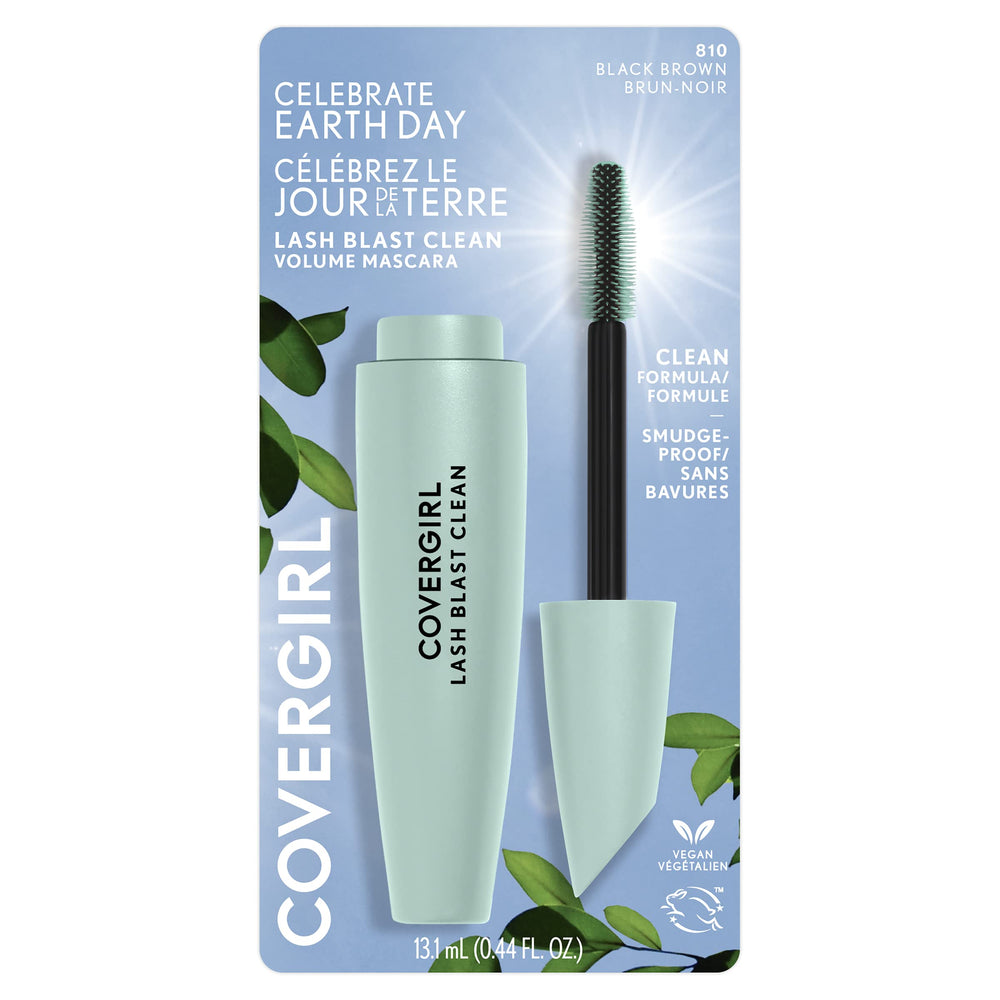 CoverGirl vegan formula with argan and marula oils nourishes lashes with volume.