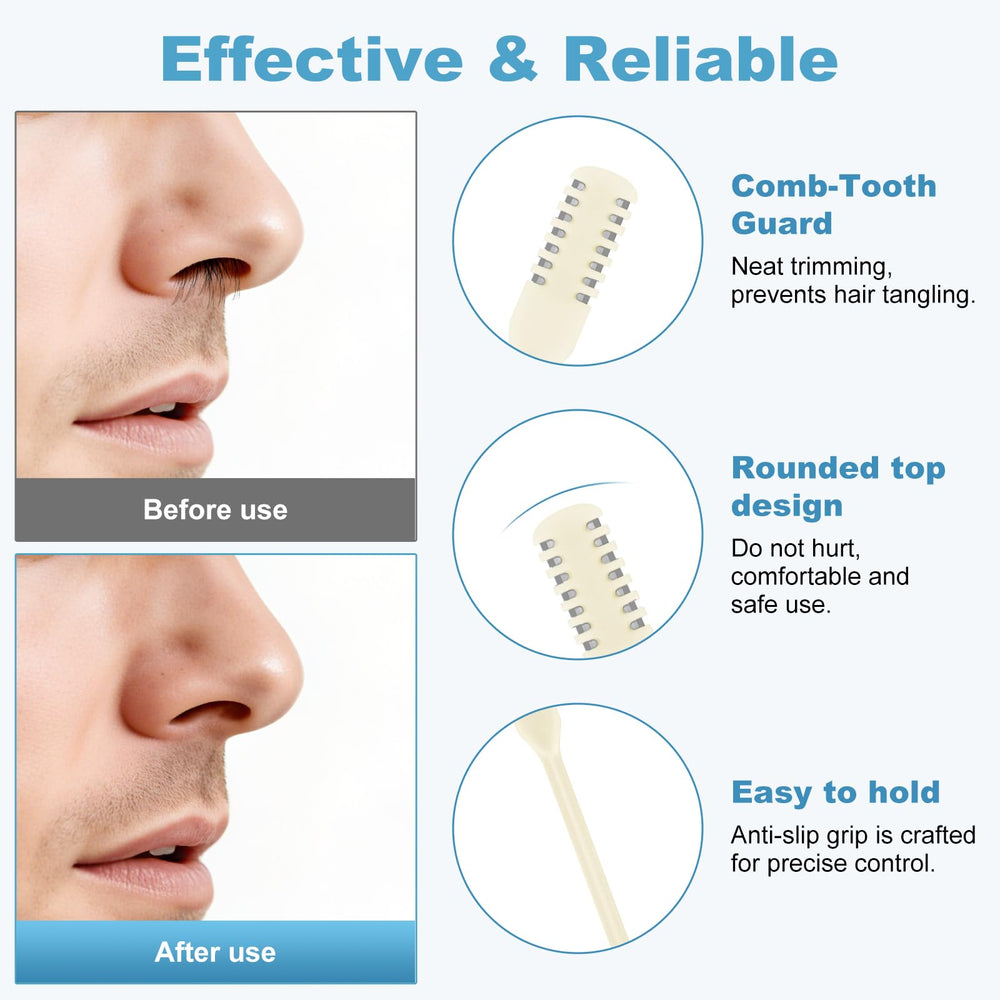 Covitkan stainless steel nose hair trimmer for durable, long-lasting grooming.