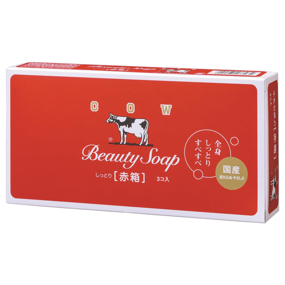 Cow Brand Red Box foamy cleanse delivers rich lather for gentle cleansing.