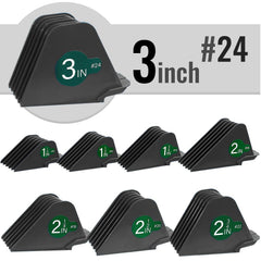 CR8GR8 eight-piece length-guard-set for versatile hair lengths