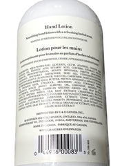 Crabtree & Evelyn Gardeners Hand Lotion packaging front for refreshing cucumber scent