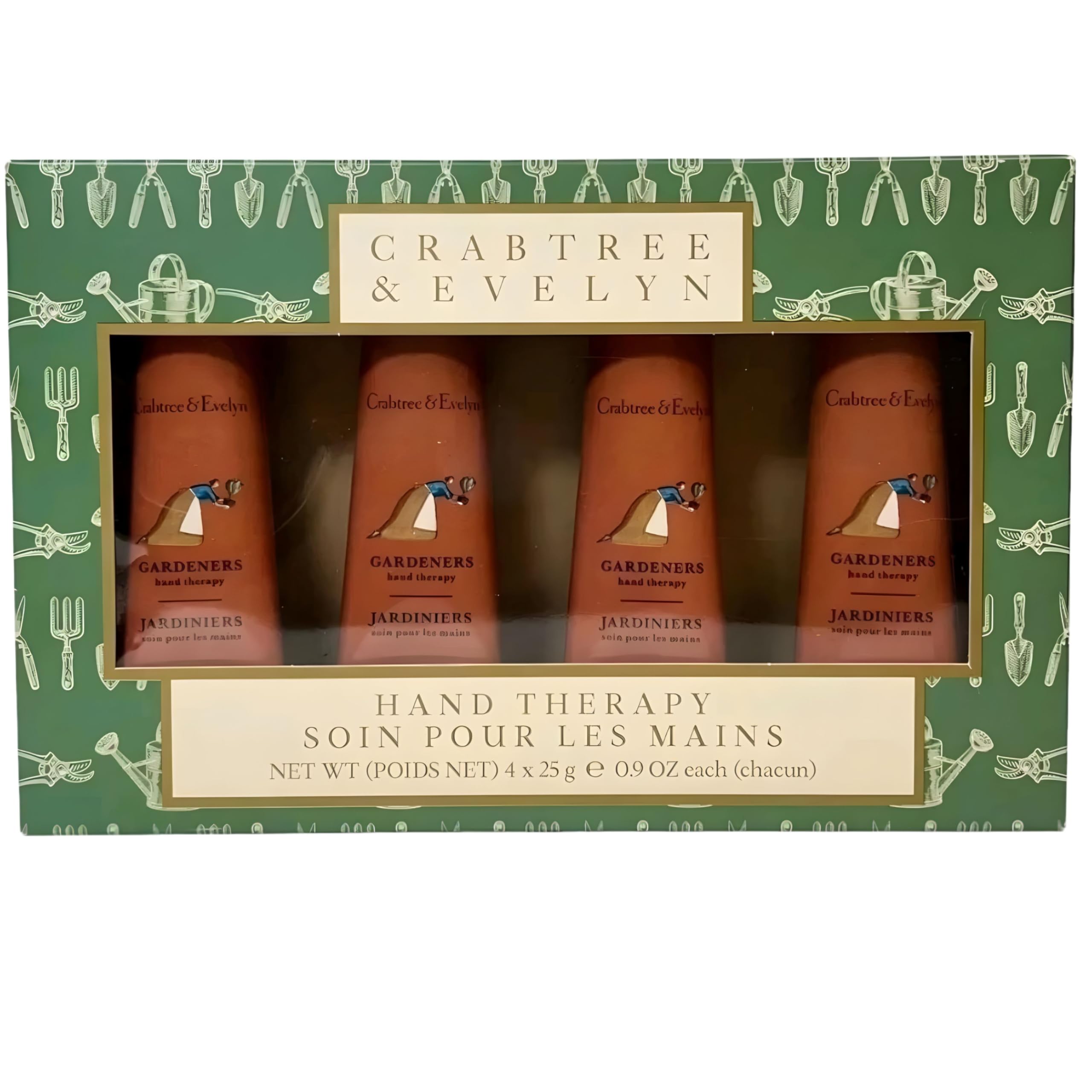 Crabtree and Evelyn Gardeners Hand Therapy 4-tube set for ongoing moisture