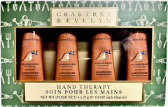 Crabtree & Evelyn Hand Therapy 4-pack Gardeners tubes for fast-absorbing hydration