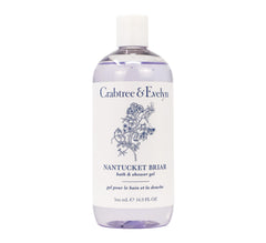 Crabtree & Evelyn Nantucket Briar bath and shower gel bottle with luxurious floral scent and moisturizing lather.