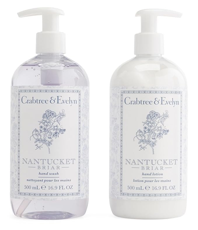Crabtree & Evelyn Nantucket Briar hand lotion tube for nourishing hydration and fragrance