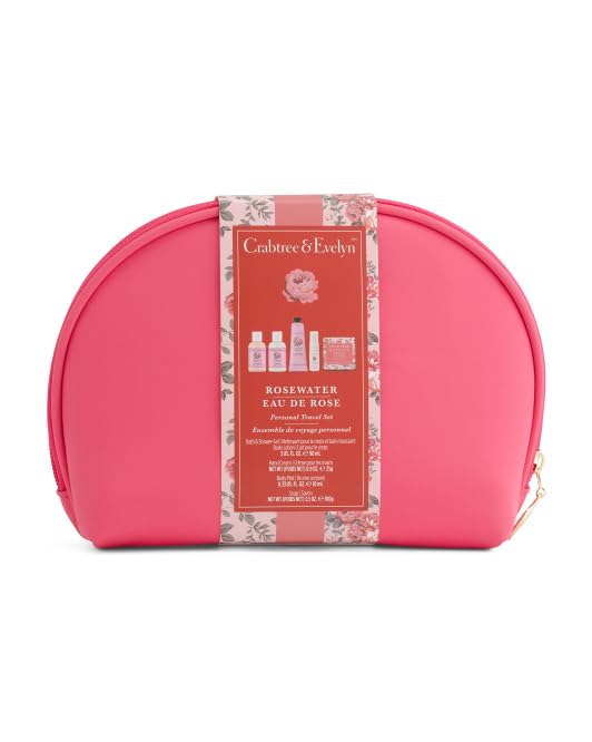 Crabtree & Evelyn Rosewater hand cream portable moisture on the go.