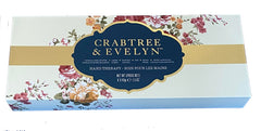 Crabtree & Evelyn Signature Hand Therapy creams arranged, showcasing the six fragrance options.
