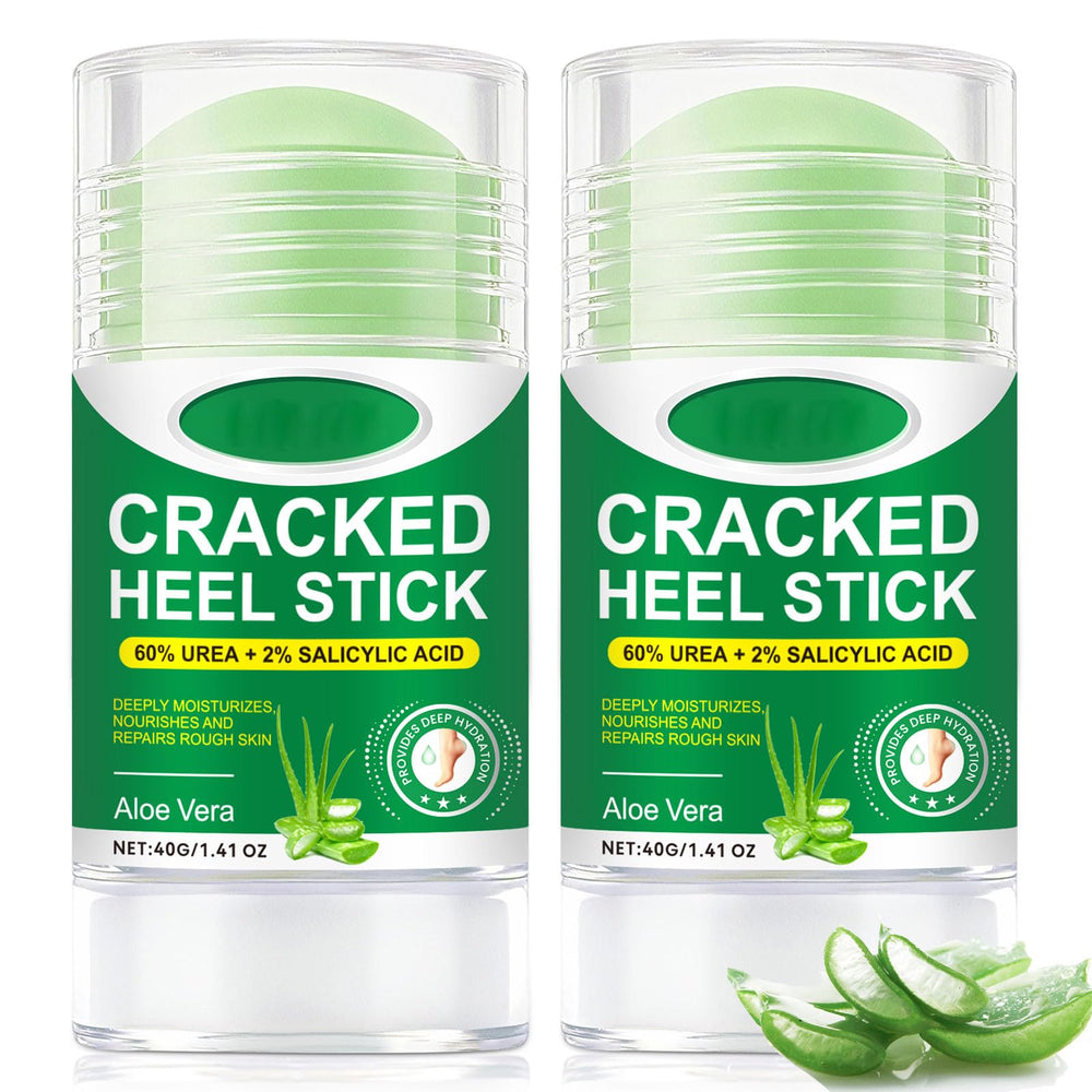 Cracked Heel Stick top view for compact on-the-go foot care