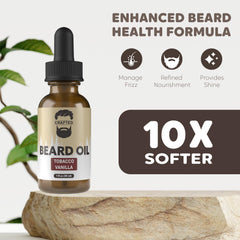 Crafted Beards soft beard close-up shows improved smoothness and hydration.