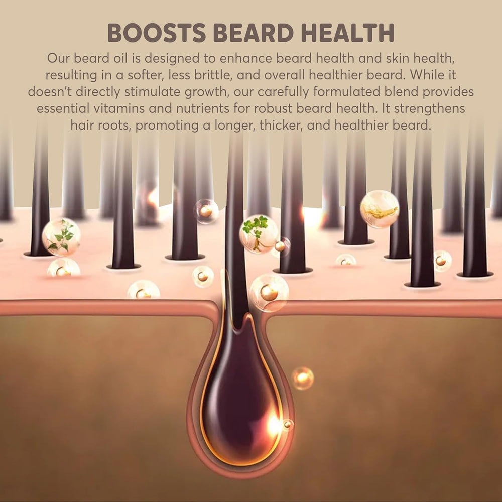 Crafted Beards tobacco vanilla scent evokes rugged refined grooming.